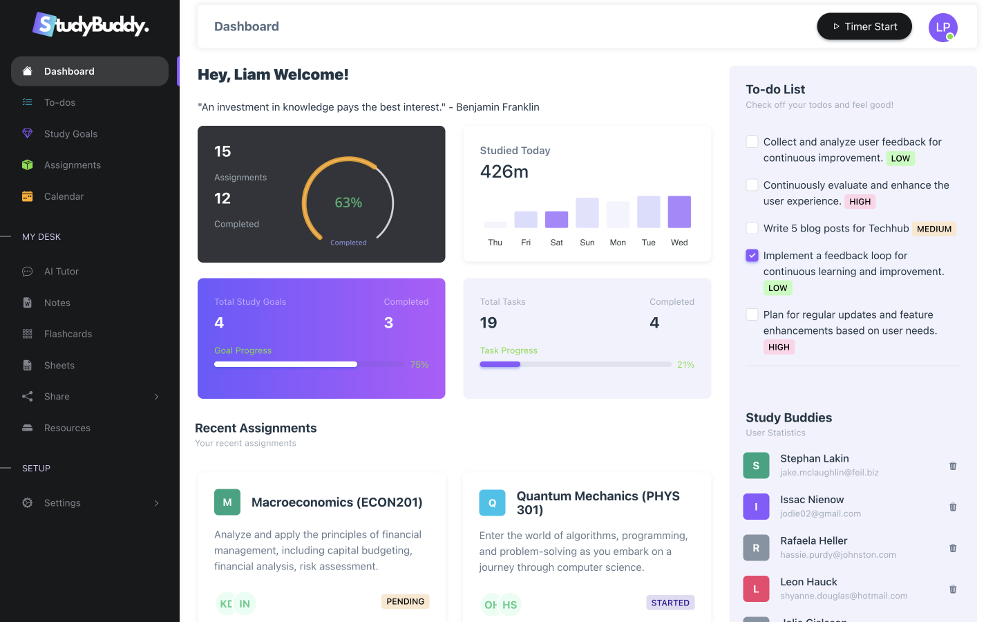 Bem-vindo ao StudyBookAI